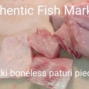 Fresh original bhetki fish paturi pieces (ভেটকি মাছের পাতুরি পিস)